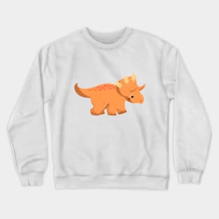 Cute dinosaur triceratops Crewneck Sweatshirt